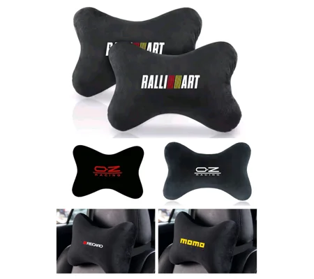 Ralliart Oz Racing Momo Recaro MPower Headrest Neck & Back Cushion Pillows