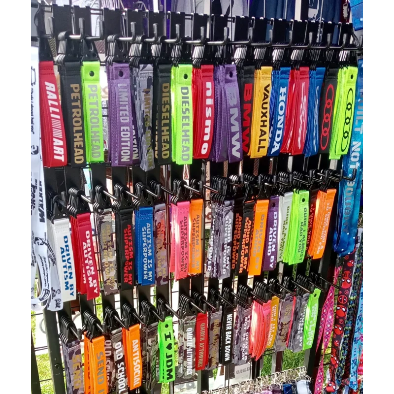 JDM Car Brand Mini Lanyards