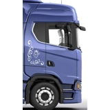 Scania Corner Logo Large Sticker - Sin..