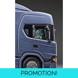 Scania Corner Logo Sticker - Single Or..