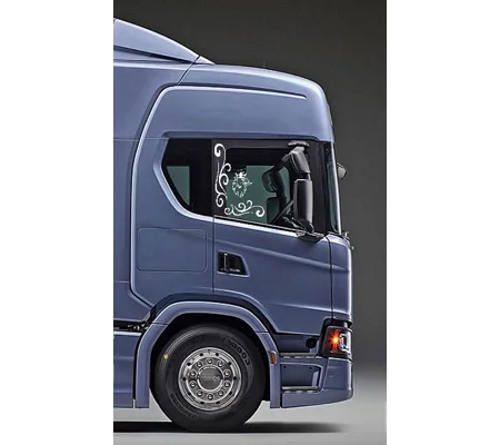 Scania Corner Logo Sticker - Single Or Set