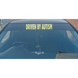 Driven By Autism Sunstrip