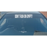 Don't Run On Empty Sunstrip