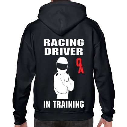 Kids Racing Driver In Training Hoodie