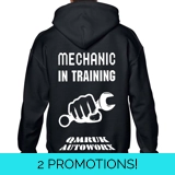Kids Mechanic In Training Hoodie Kids Mechanic In Training Hoodie