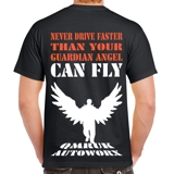 Guardian Angel Drive Safe T Shirt