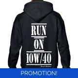 Run On 10W/40 Motor Oil Hoodie