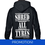 Shred All Tyres Hoodie