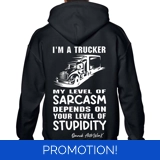 I'm A Trucker Sarcasm Depends On Stupi..