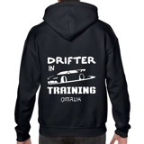 Baby Drifter In Training Organic Hoodie