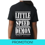 Kids Little Speed Demon T Shirt