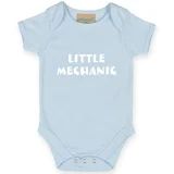 Little Mechanic Baby Short Sleeve Suit