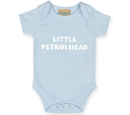 Little Petrolhead Baby Short Sleeve Suit
