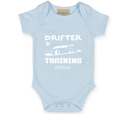 Drifter In Training Baby Short Sleeve Suit