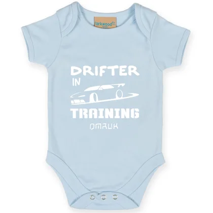Drifter In Training Baby Short Sleeve Suit