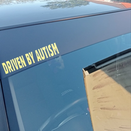 Driven By Autism Sunstrip