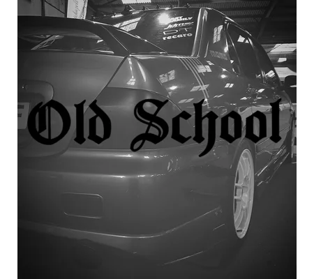 Old School Sticker
