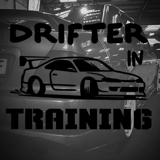 Drifter In Training Sticker