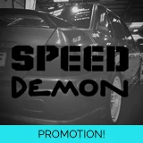 Speed Demon Sticker