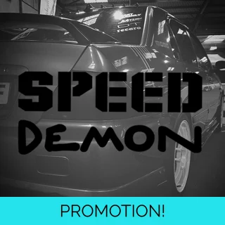Speed Demon Sticker Speed Demon Sticker