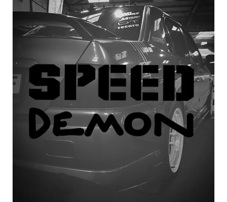 Speed Demon Sticker
