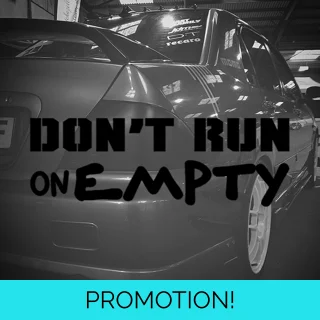 Don't Run On Empty Stic.. Don't Run On Empty Stic..