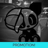 JDM Cute Panda Sticker