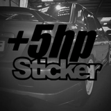 +5HP Sticker