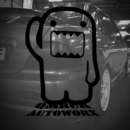 Domo Kun JDM Logo Sticker