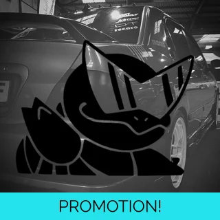 Cool Squirtle JDM Sticker Cool Squirtle JDM Sticker