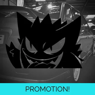 Peeking Gengar JDM Stic.. Peeking Gengar JDM Stic..