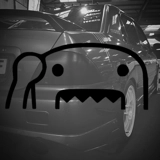 Domo Kun Peeking Sticker