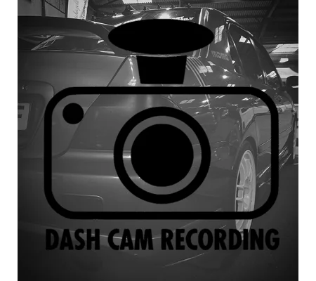 Dash Cam Sticker