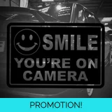 Smile You're On Camera Sticker