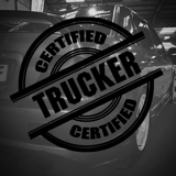 Certified Trucker Sticker