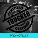 Certified Trucker Sticker