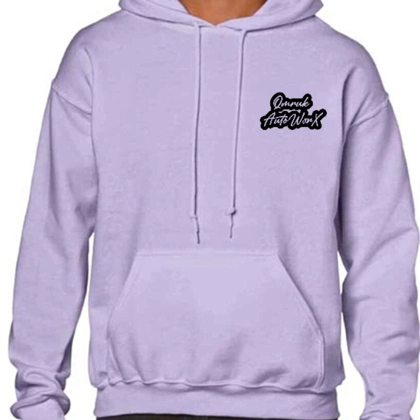 AutoWorX Mini Logo Purple Hoodie