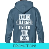 Turbocharged Under The Hood Dark Blue ..