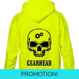 Gearhead Hi Vis Yellow Hoodie