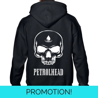 Petrolhead Black Hoodie