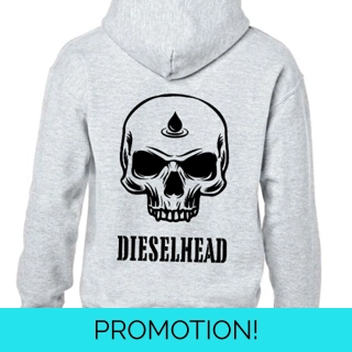Dieselhead Grey Hoodie