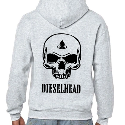 Dieselhead Grey Hoodie