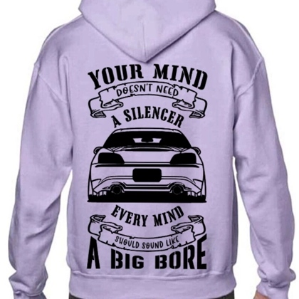 Every Mind Should Sound Like A Big Bore Purple Hoodie