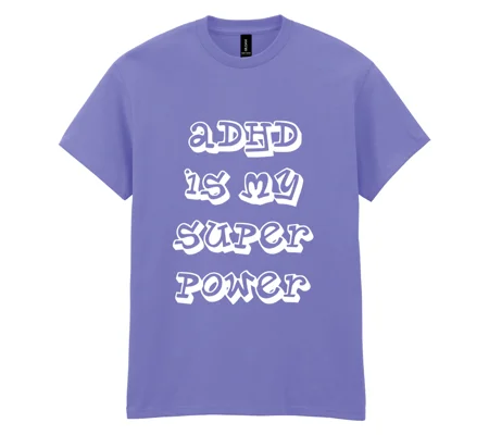 Kids ADHD Is My Superpower T Shirt