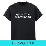 Kids Black Mini Petrolhead Tee
