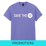 Save The Manual Purple Tee