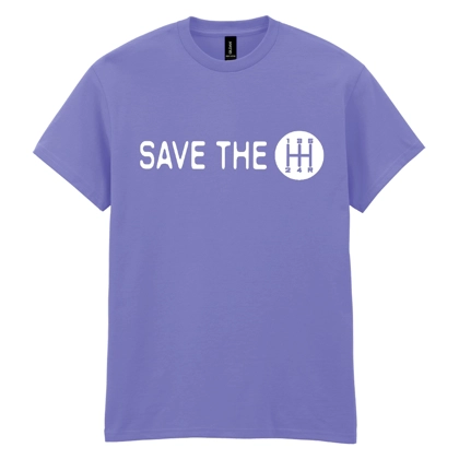Save The Manual Purple Tee