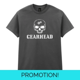 Gearhead Dark Grey Tee