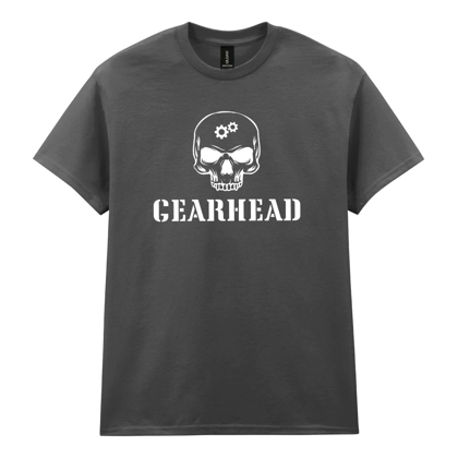 Gearhead Dark Grey Tee