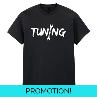 Tuning Spanner Black Tee Tuning Spanner Black Tee